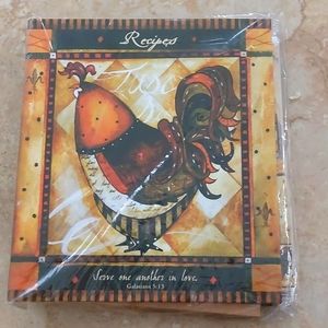 Recipe holder book